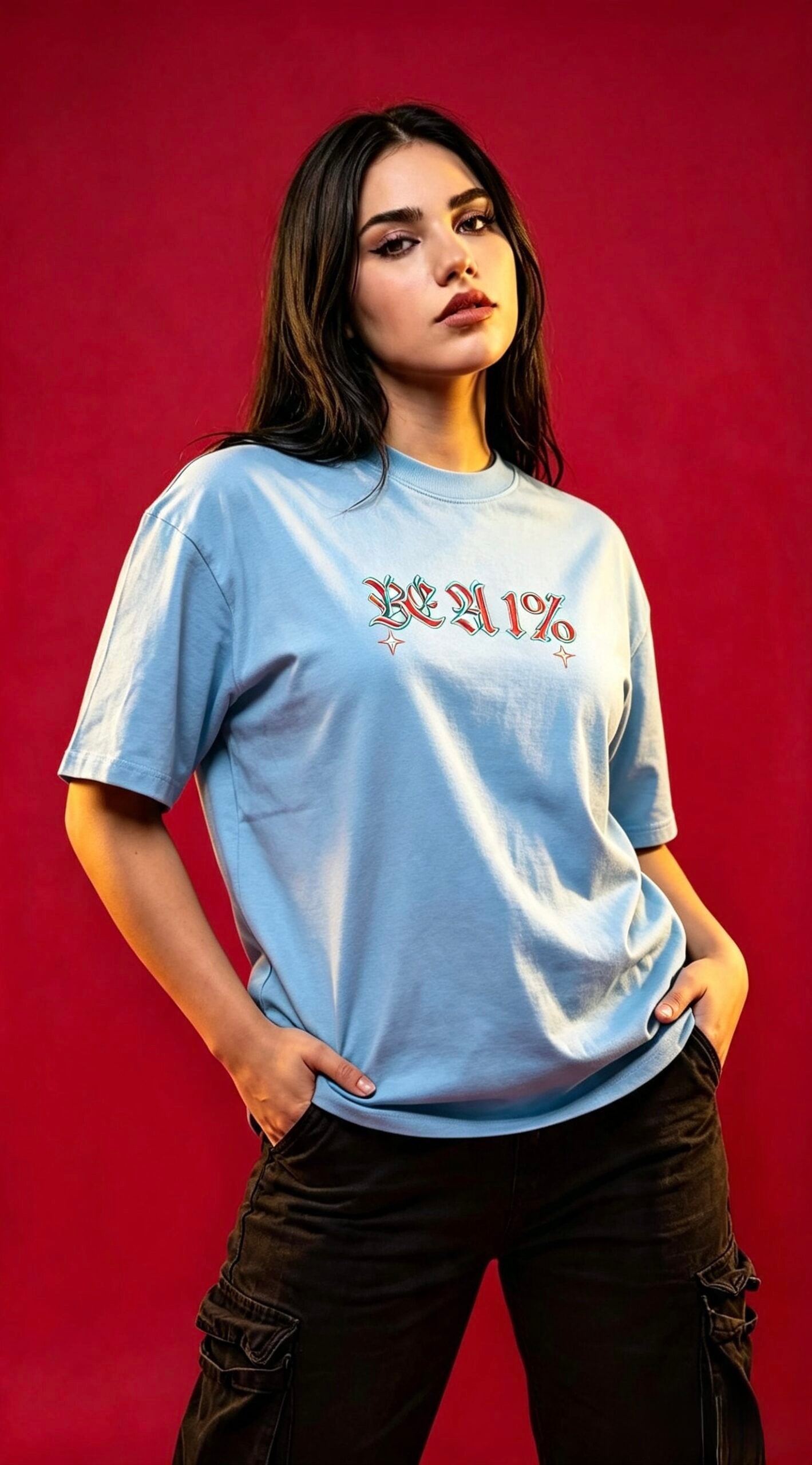 BE A 1% – Legacy Oversized Tee - Image 3