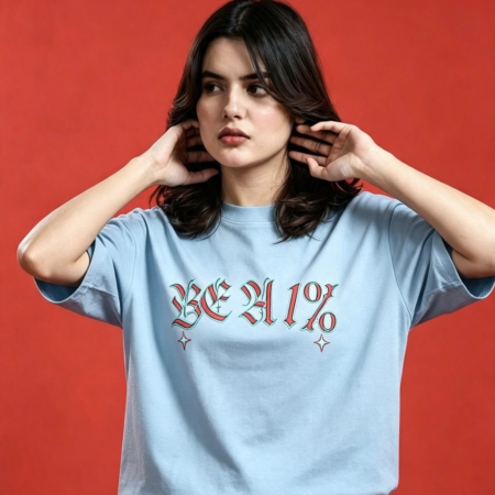 BE A 1% – Legacy Oversized Tee