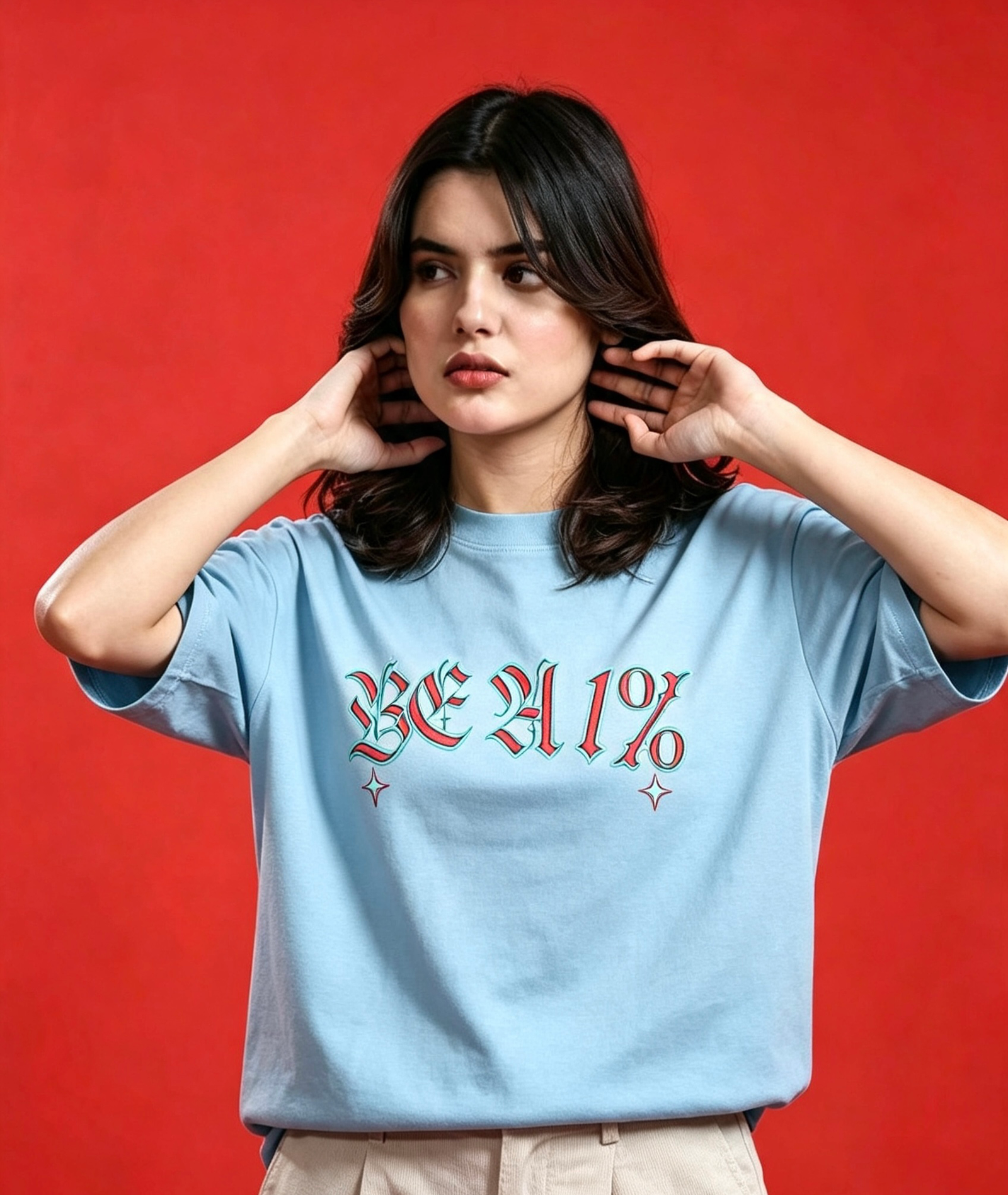 BE A 1% – Legacy Oversized Tee
